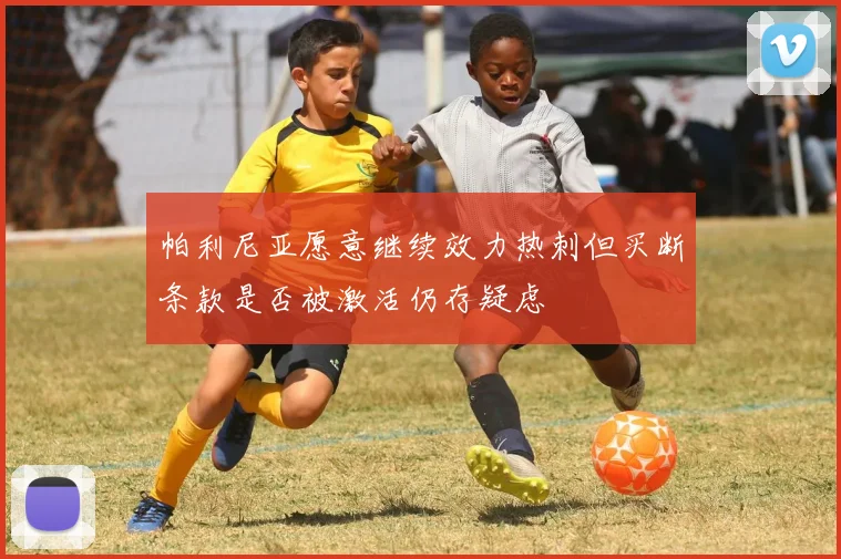 帕利尼亚愿意继续效力热刺但买断条款是否被激活仍存疑虑